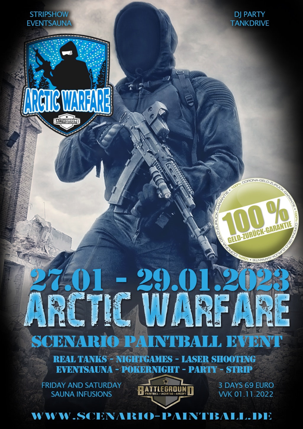 battleground - paintball | lasertag | airsoft - 1 - 2022 - arctic warfare 2023